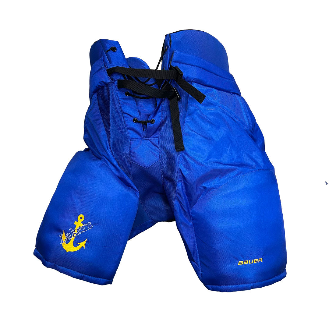 Bauer Supreme - Pantalon de hockey NCAA Pro Stock (bleu)